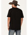 Image #4 - Ariat Men's Wordmark Short Sleeve Graphic T-Shirt , Black, hi-res