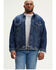 Levi's Men's Colusa 2.0 Dark Wash Button Down Denim Trucker Jacket - Big , , hi-res