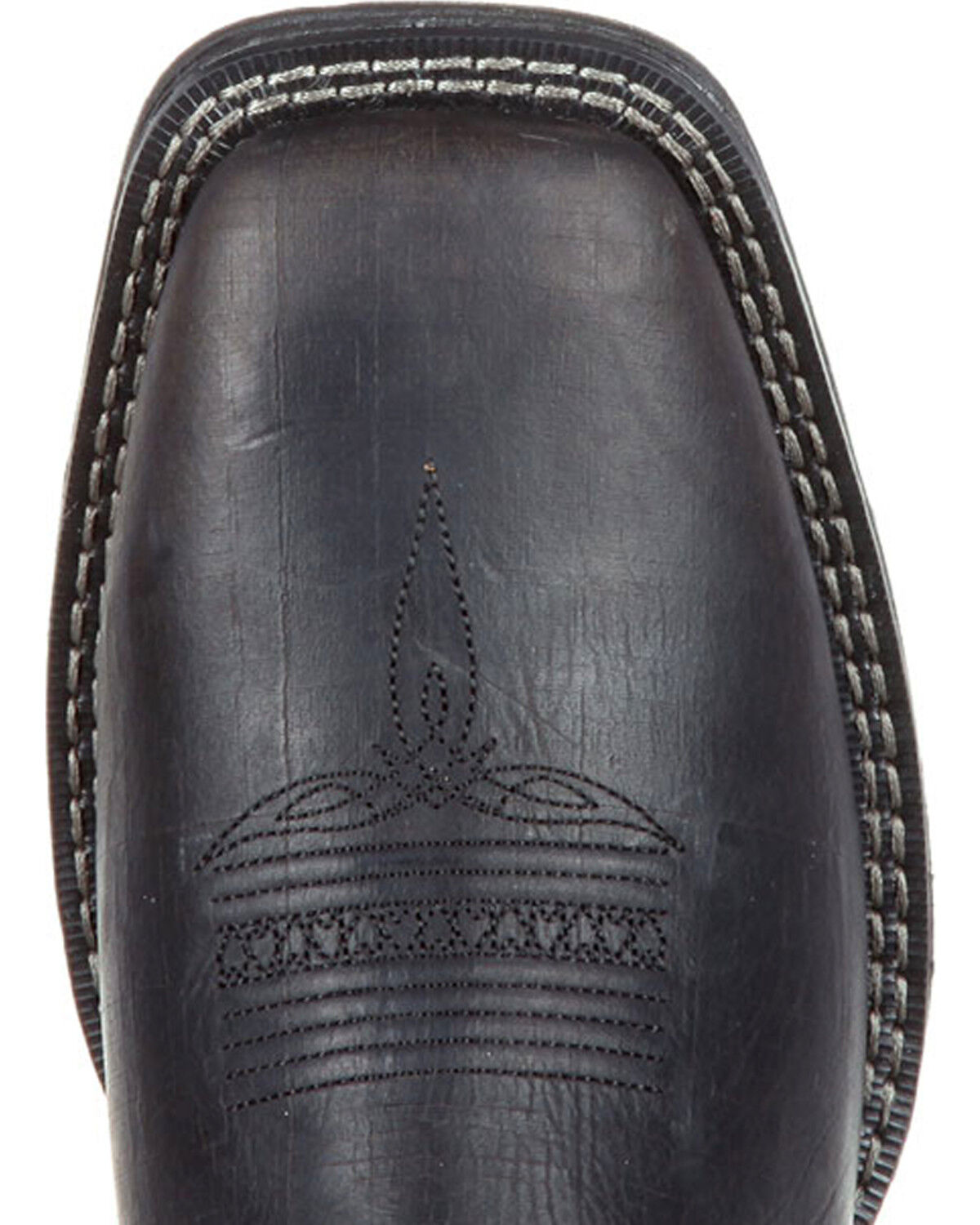 Image #6 - Rebel by Durango Men's Faded Flag Western Boots, Black, hi-res
