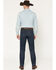 Image #3 - Cody James Men's Gunmetal Wash Yukon Relaxed Straight Concealed Carry Stretch Denim Jeans, Dark Wash, hi-res