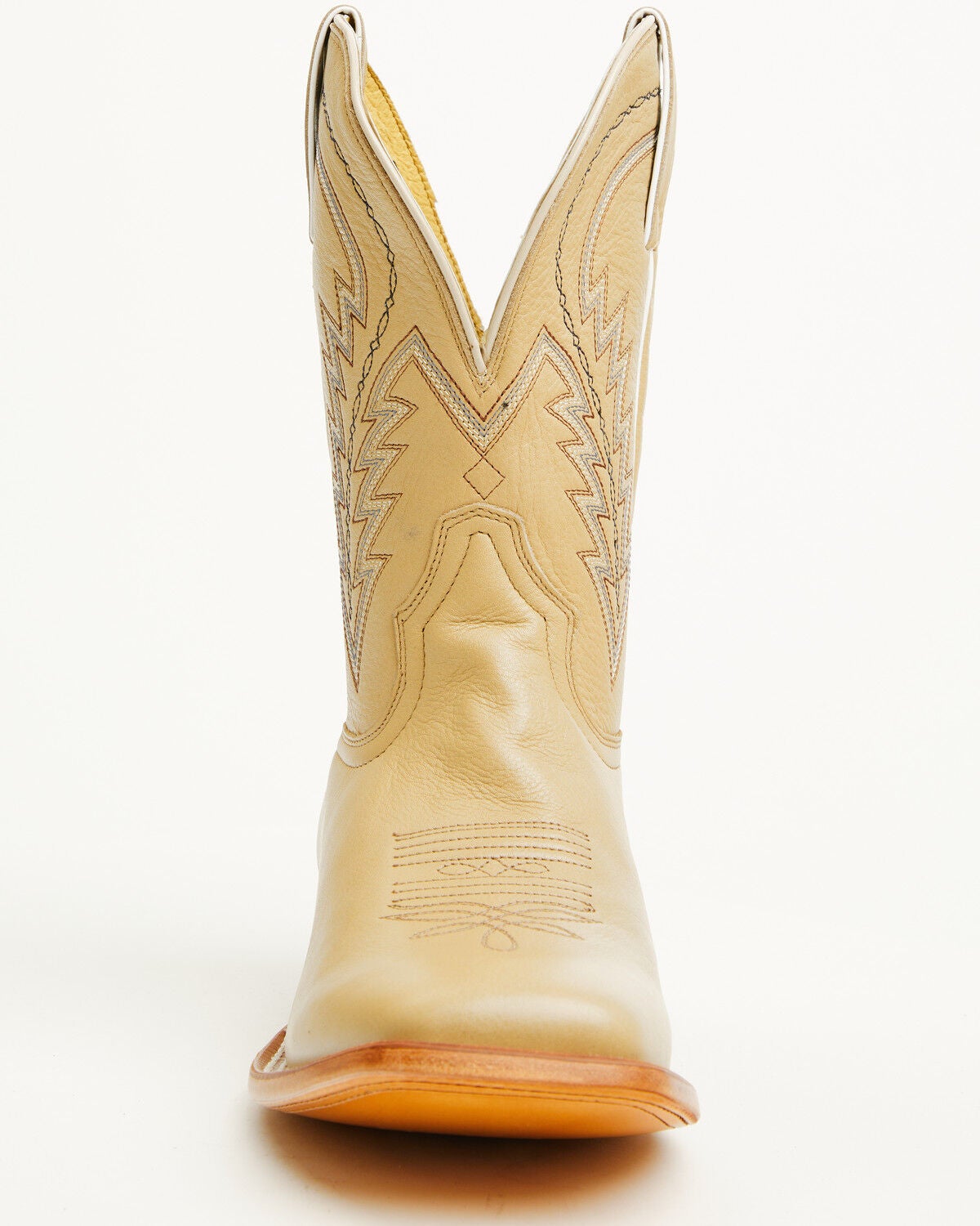 Image #4 - Tony Lama Men's Boot Barn Exclusive Clayton Blonde Western Boots - Broad Square Toe, Tan, hi-res