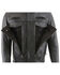 Image #3 - Milwaukee Leather Men's Vented Scooter Zip-Front CoolTec Leather Jacket, Black, hi-res