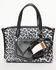 Image #1 - Wrangler X Boot Barn Cowhide Mini Handbag Charm, Black, hi-res