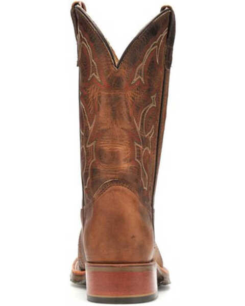 Double H Men's ICE Roper Western Work Boots - Broad Square Toe, Tan, hi-res