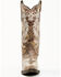 Image #5 - Corral Women's Blacklight Embroidered Western Boots - Snip Toe, Brown, hi-res