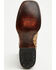 Image #7 - Tanner Mark Men's Ostrich Print Western Boots - Broad Square Toe, Brown, hi-res
