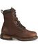 Image #3 - Rocky Men's IronClad Steel Toe Waterproof Work Boots, Bridle Brn, hi-res