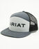 Image #1 - Ariat Men's Rubber Name Ball Cap, White, hi-res