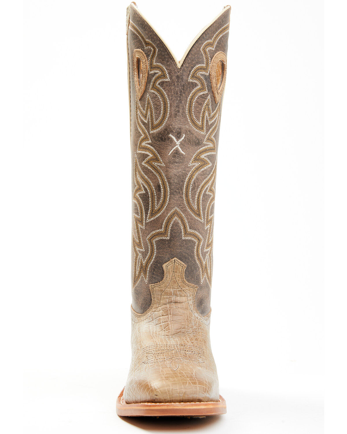 Image #4 - Twisted X Men's Buckaroo Western Boots, Brown, hi-res