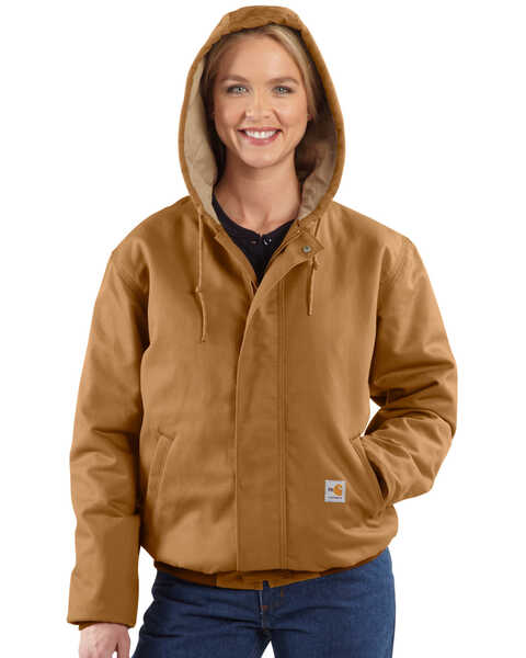 Image #2 - Carhartt Women's Active Flame-Resistant Work Jacket, , hi-res