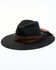 Idyllwind Women's Mystic River Wool Felt Western Hat , Black, hi-res