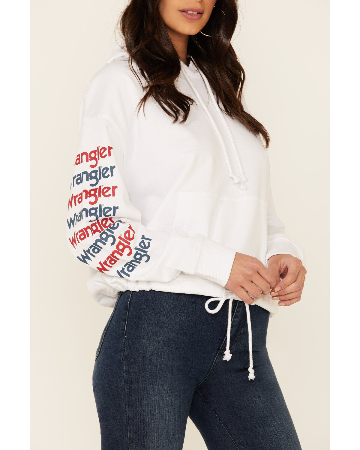 white wrangler hoodie