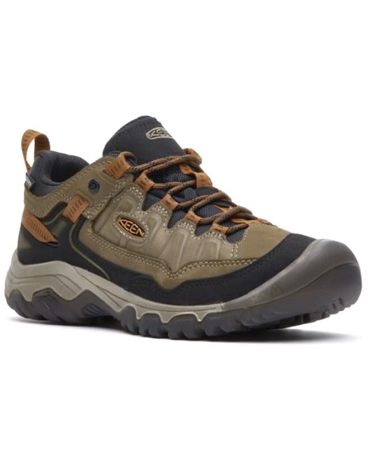Keen Men's Targhee IV Waterproof Hiking Boots - Soft Toe, Pecan, hi-res