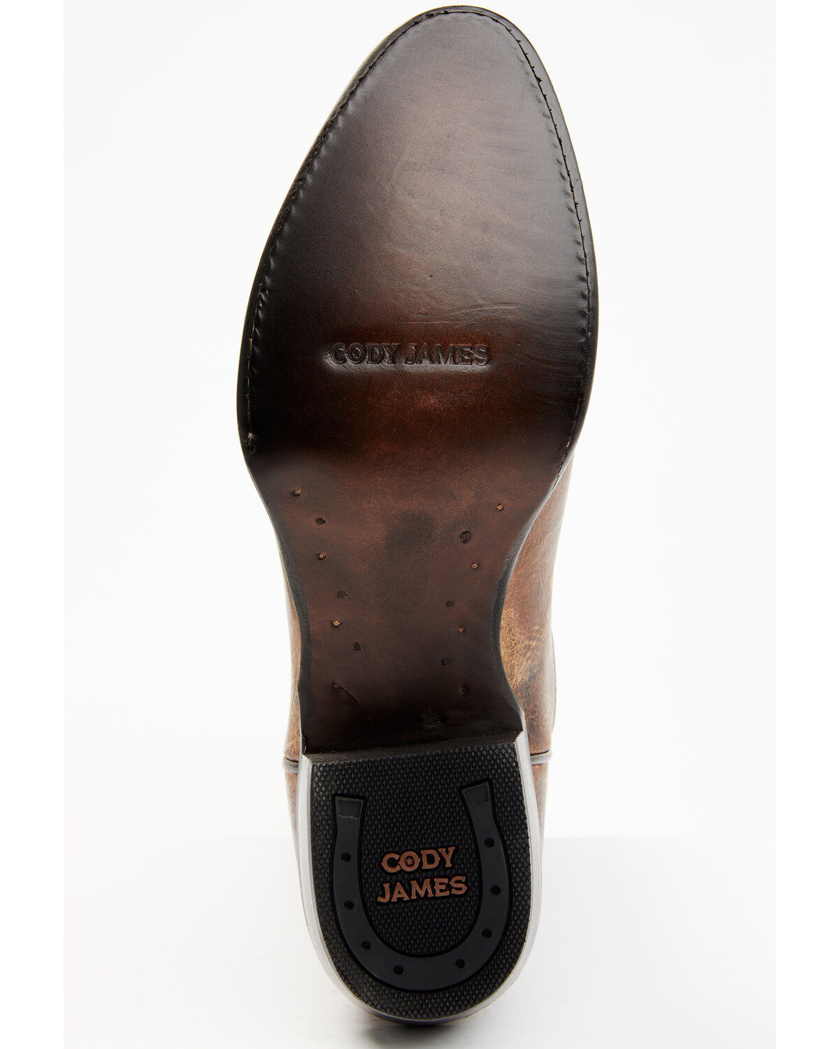 Image #7 - Cody James Men's Larsen Western Boots - Round Toe, Brown, hi-res