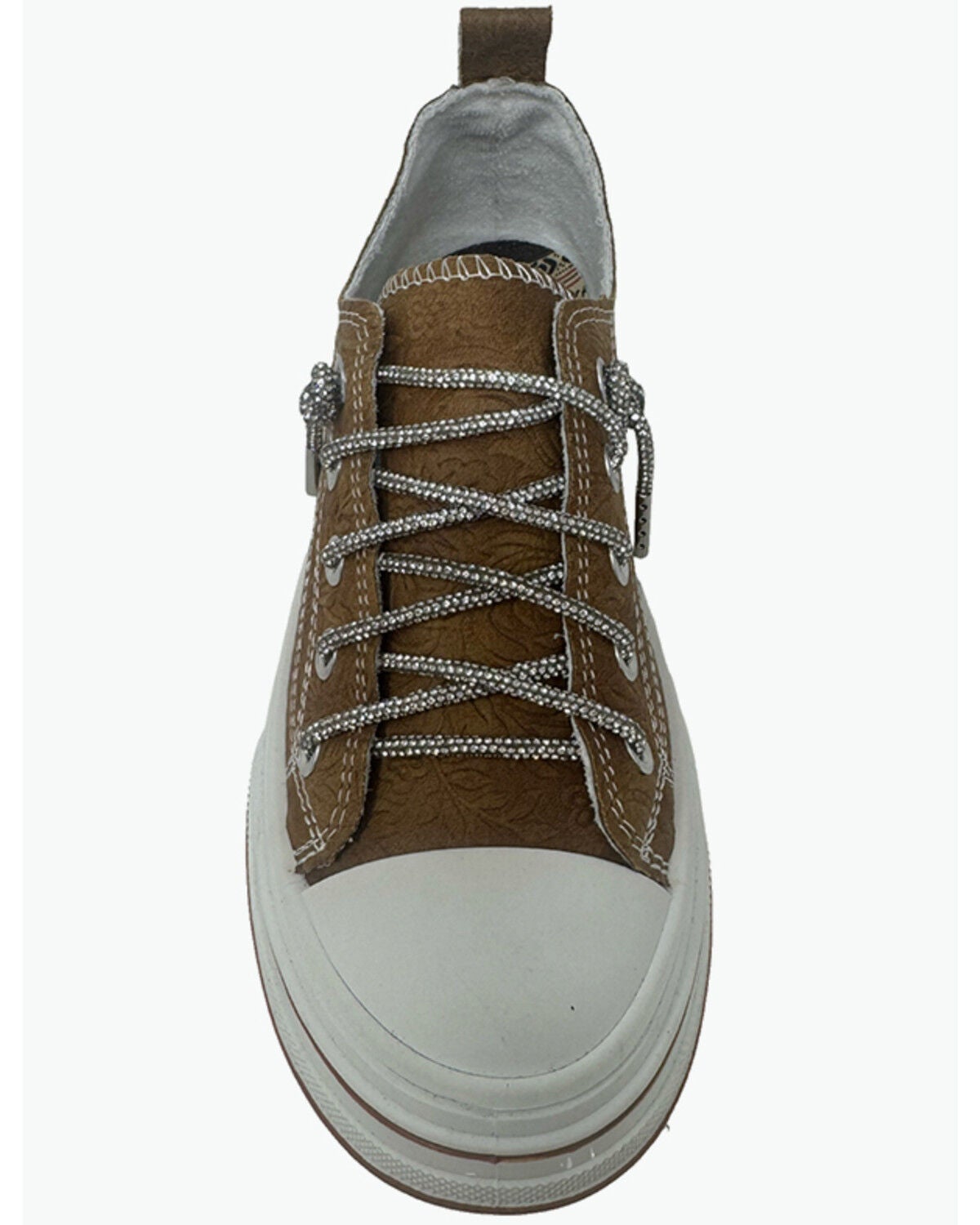 Image #3 - Very G Women's Aman Tooled Sneakers, Tan, hi-res
