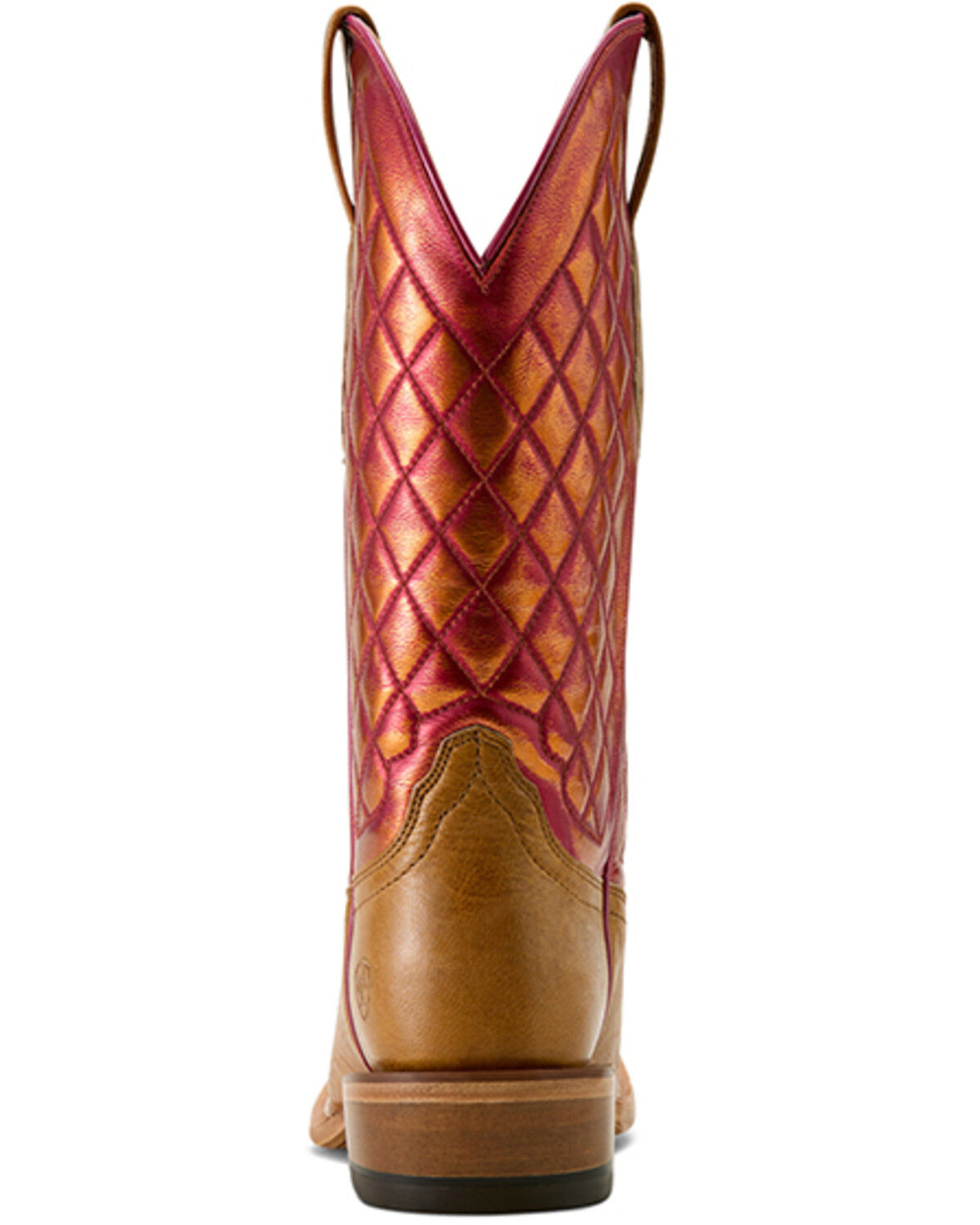 Image #3 - Ariat Women's Futurity Denton Western Boots - Square Toe, Red, hi-res