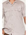 Image #3 - Dickies Men's Twill Short Sleeve Button-Down Original Work Shirt, Silver, hi-res