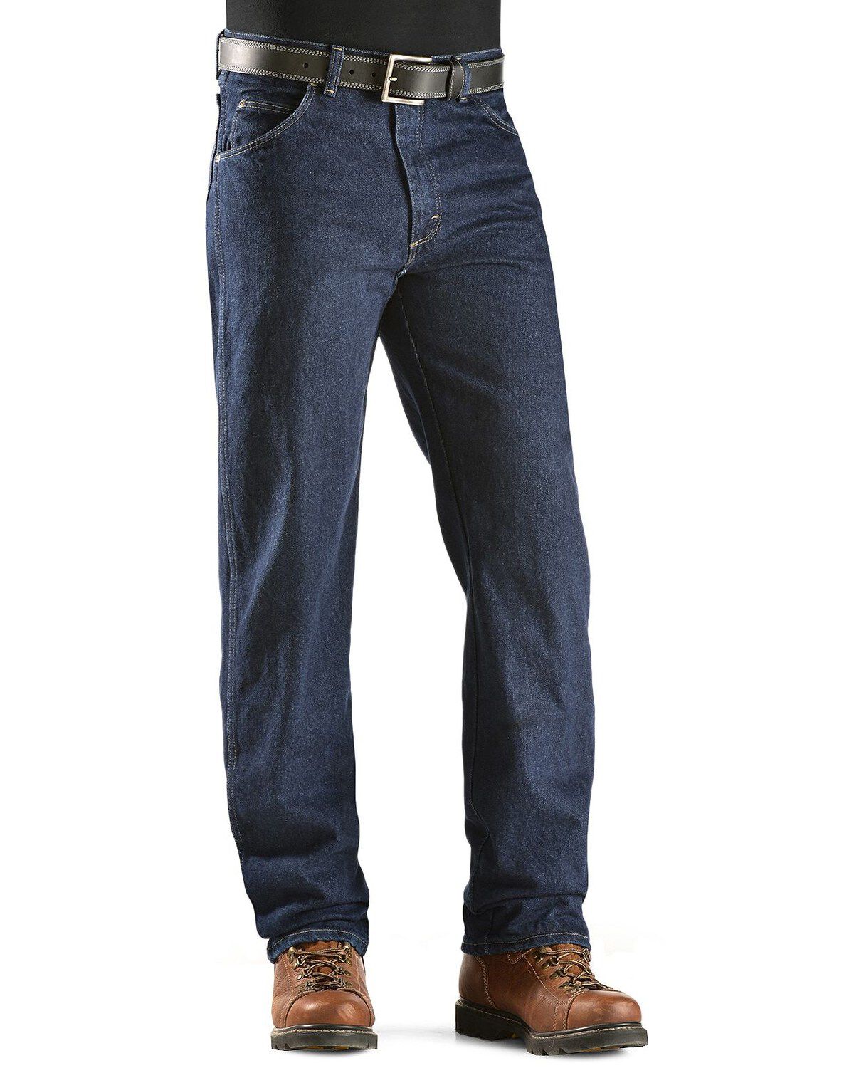 Image #2 - Wrangler Rugged Wear Classic Fit Jeans, Indigo, hi-res