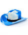 Marco Delli Women's Electric Blue Tie-Dye Wool-Felt Fashion Hat , Blue, hi-res