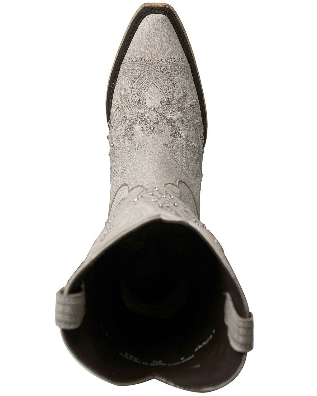 Image #6 - Lane Women's Santorini Western Boots - Snip Toe, White, hi-res