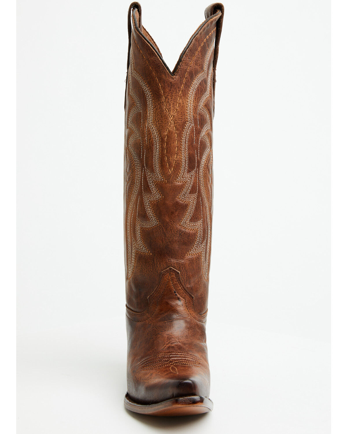 Image #4 - Circle G Women's Shedron Tall Western Boots - Snip Toe, Red, hi-res