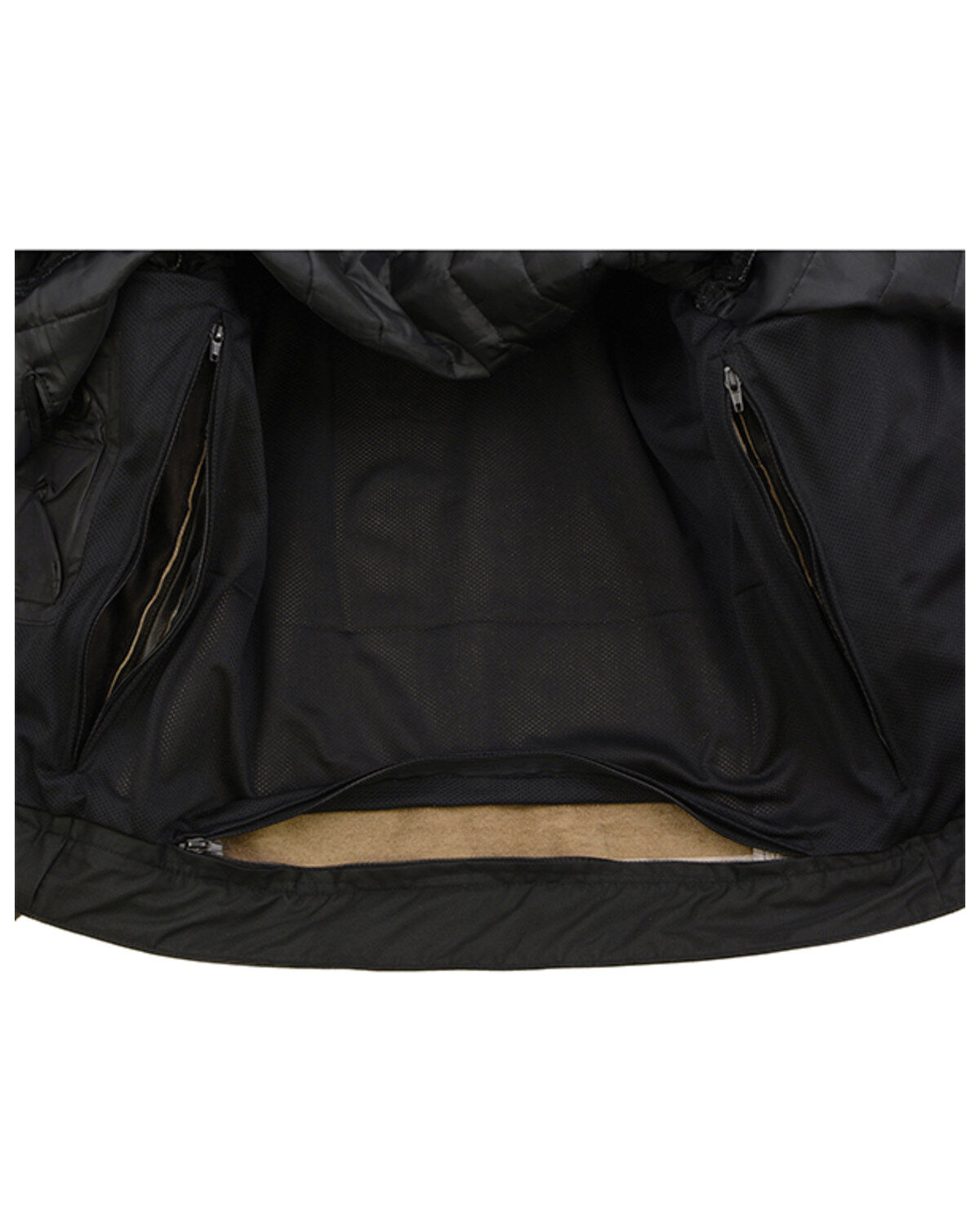 Image #6 - Milwaukee Leather Men's Distressed Concealed Carry Leather Motorcycle Jacket - 3X, Black, hi-res