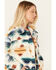 Image #3 - Fornia Women's Southwestern Print Polar Fleece Shacket, Multi, hi-res