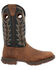 Image #2 - Durango Men's Rebel Performance Western Boots - Round Toe, Black, hi-res