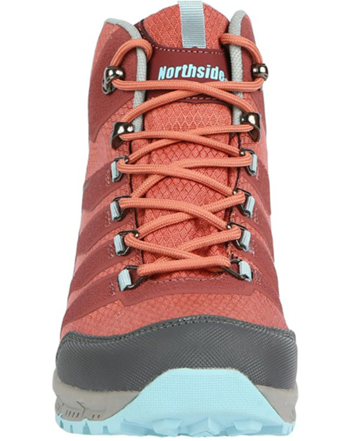 Image #3 - Northside Women's Mid Waterproof Lace-Up Hiking Work Boots, Mahogany, hi-res