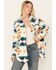 Image #1 - Fornia Women's Southwestern Print Polar Fleece Shacket, Multi, hi-res