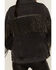 The Andy Jacket by DanielXDiamond: Women's Gray Denim Jacket With Gunmetal Fringe , Charcoal, hi-res