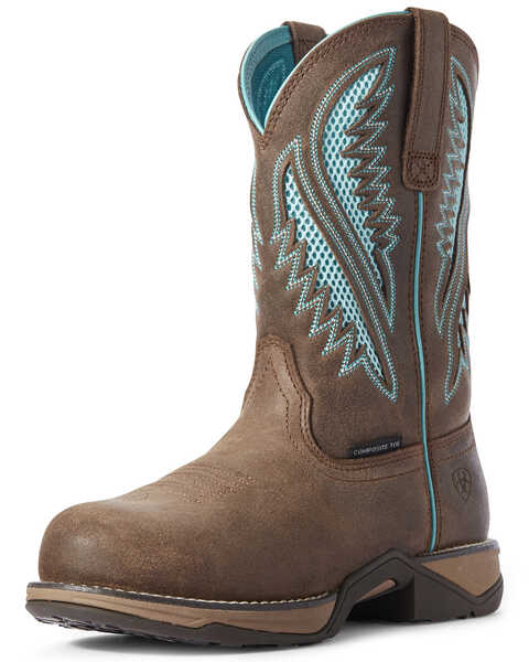 Image #1 - Ariat Women's Anthem VentTEK Western Work Boots - Composite Toe, , hi-res