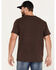 Image #4 - Brothers and Sons Men's Basic Pocket T-Shirt , Dark Brown, hi-res