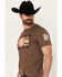 Image #2 - Red Dirt Hat Men's Copper Southwestern Print Logo Short Sleeve Graphic T-Shirt, , hi-res