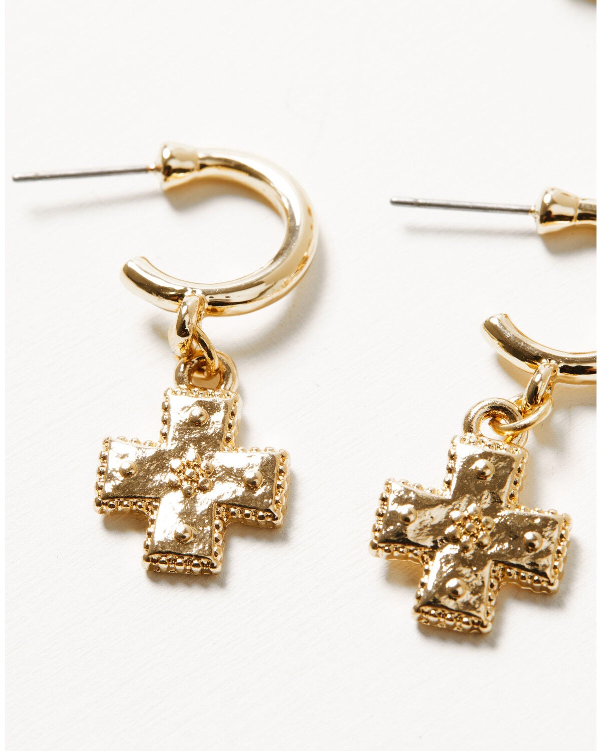 Image #2 - Shyanne Women's Boho Chic Earring Set - 6 Piece, Gold, hi-res