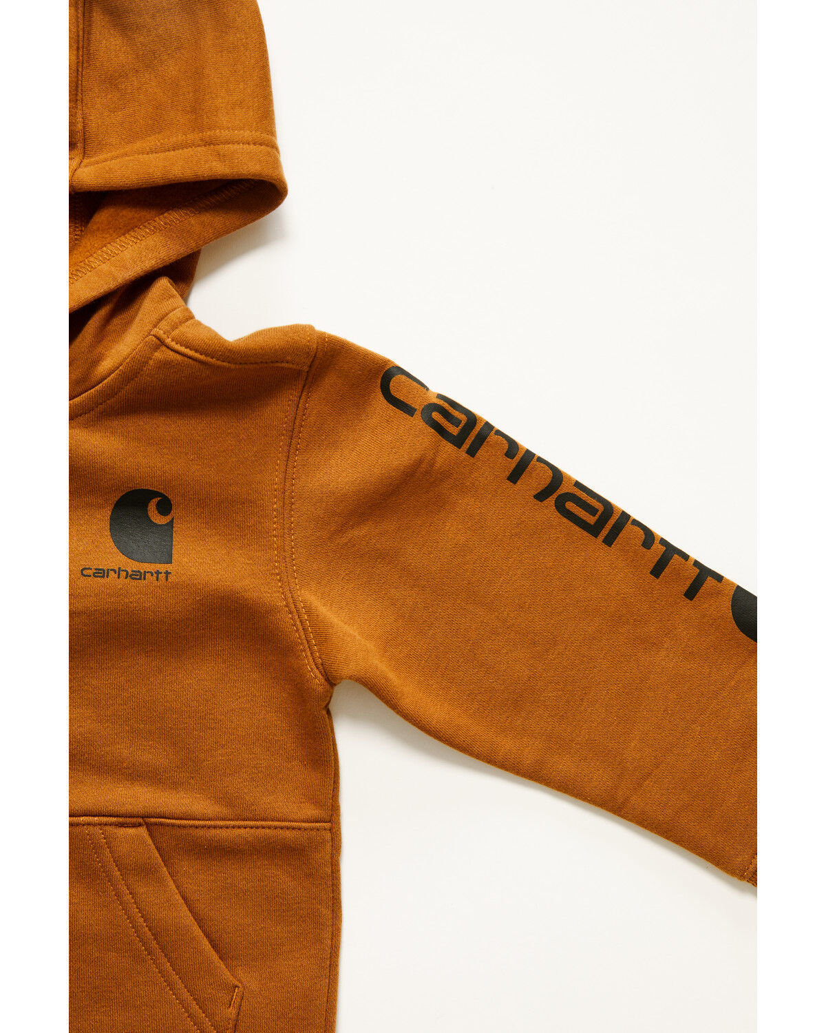 Carhartt Toddler Boys' Half Zip Hooded Sweatshirt