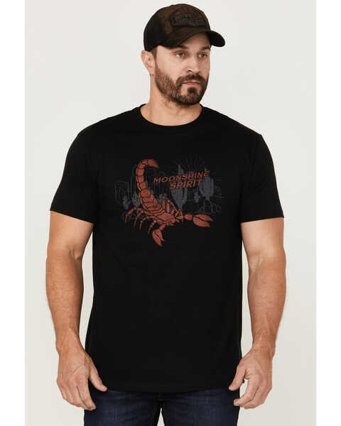 Moonshine Spirit Men's Sting Desert Graphic T-Shirt , Black, hi-res