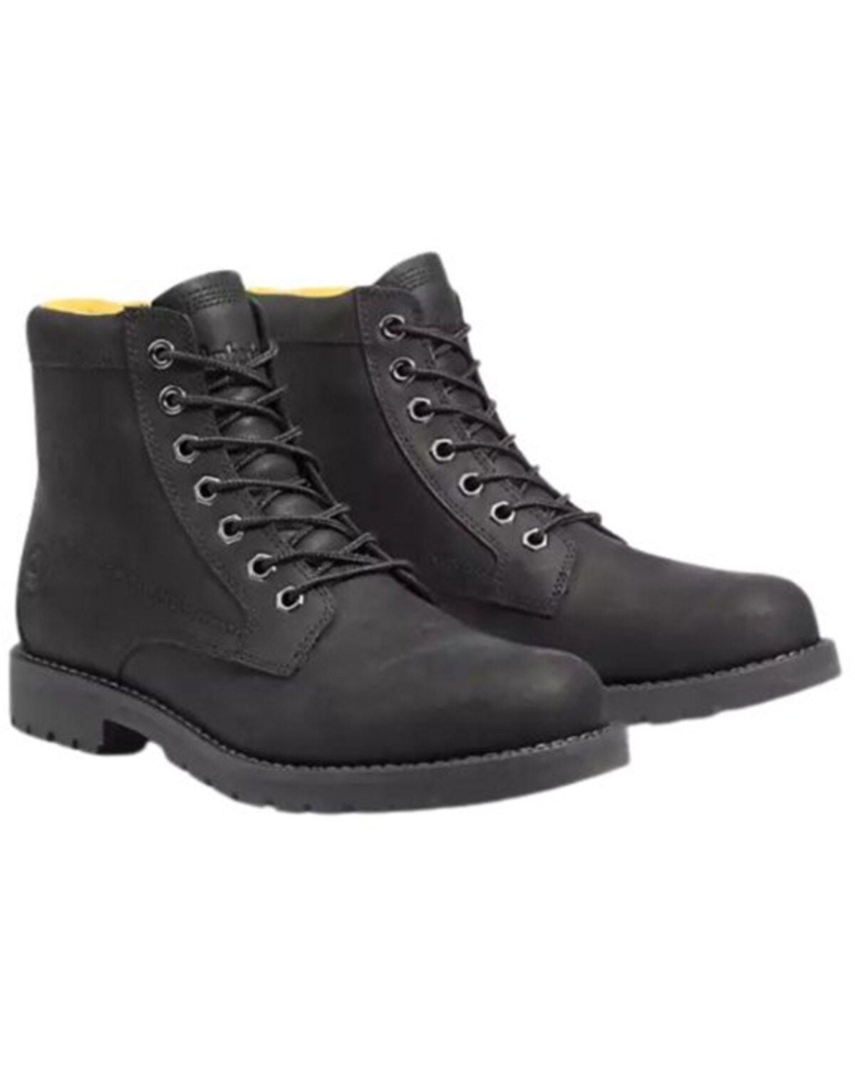 Image #1 - Timberland Men's Redwood Falls Waterproof Boots - Soft Toe, Black, hi-res