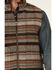 Image #4 - Powder River Outfitters Heather Brown Serape Stripe Zip-Front Wool Vest, Brown, hi-res