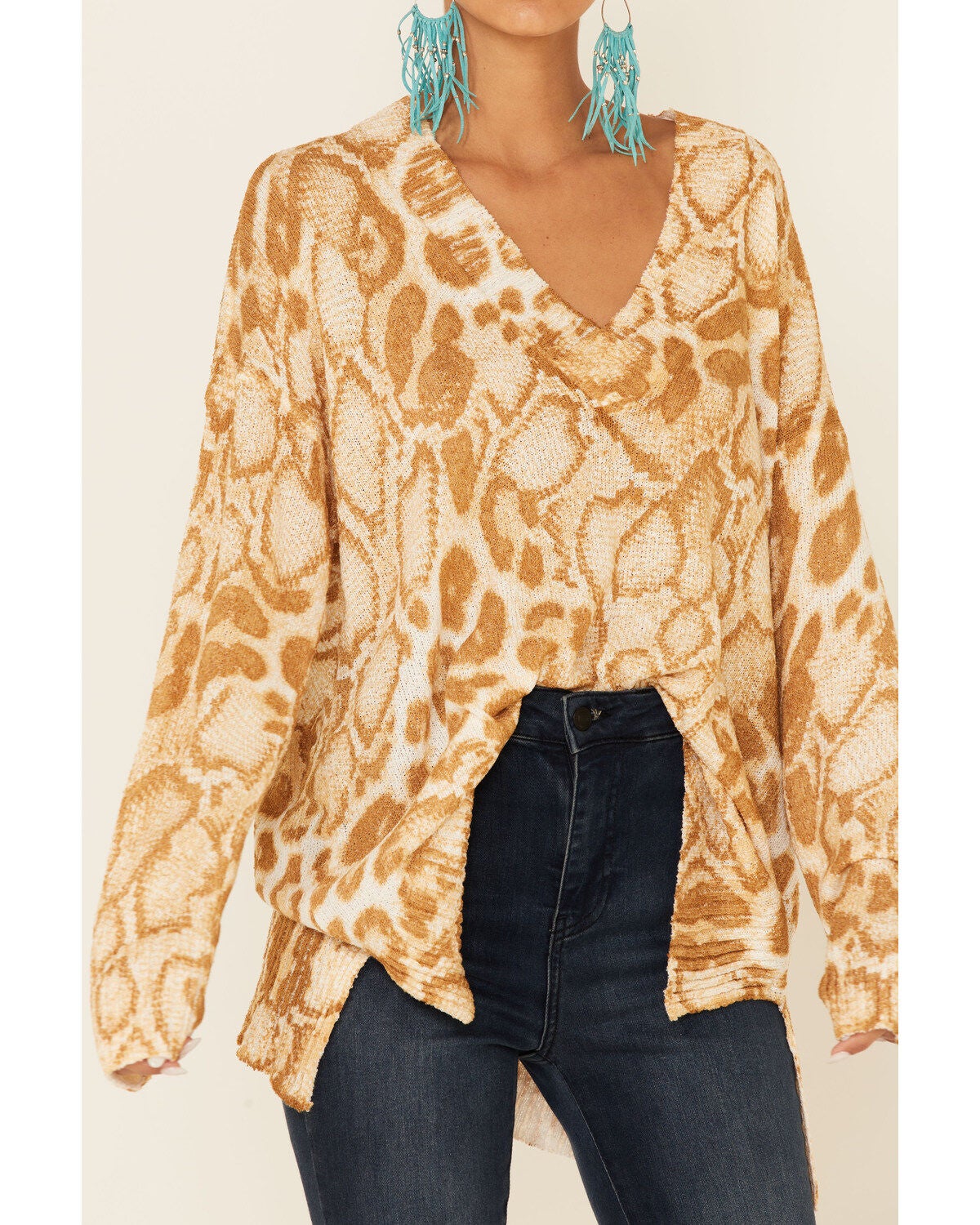show me your mumu cheetah sweater