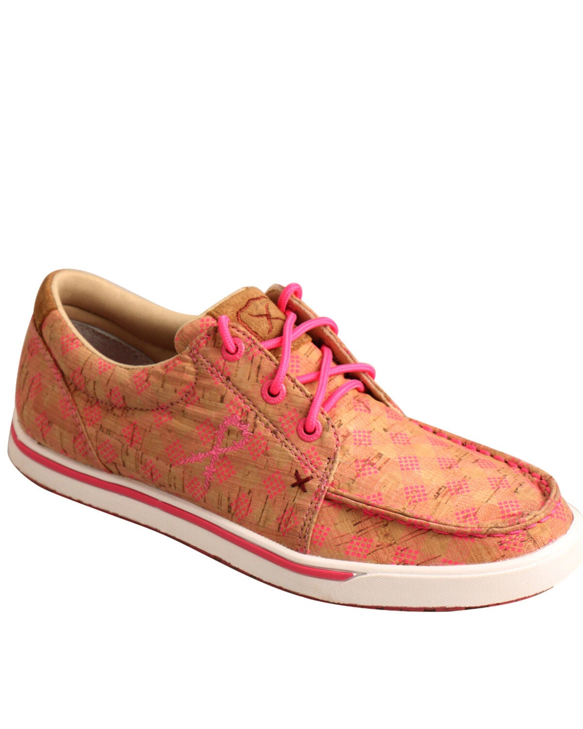 Twisted X Women's Casual Kicks - Moc Toe, Tan, hi-res