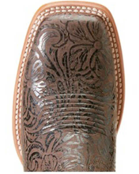 Image #4 - Ariat Women's Frontier Farrah Western Boots - Broad Square Toe , Brown, hi-res