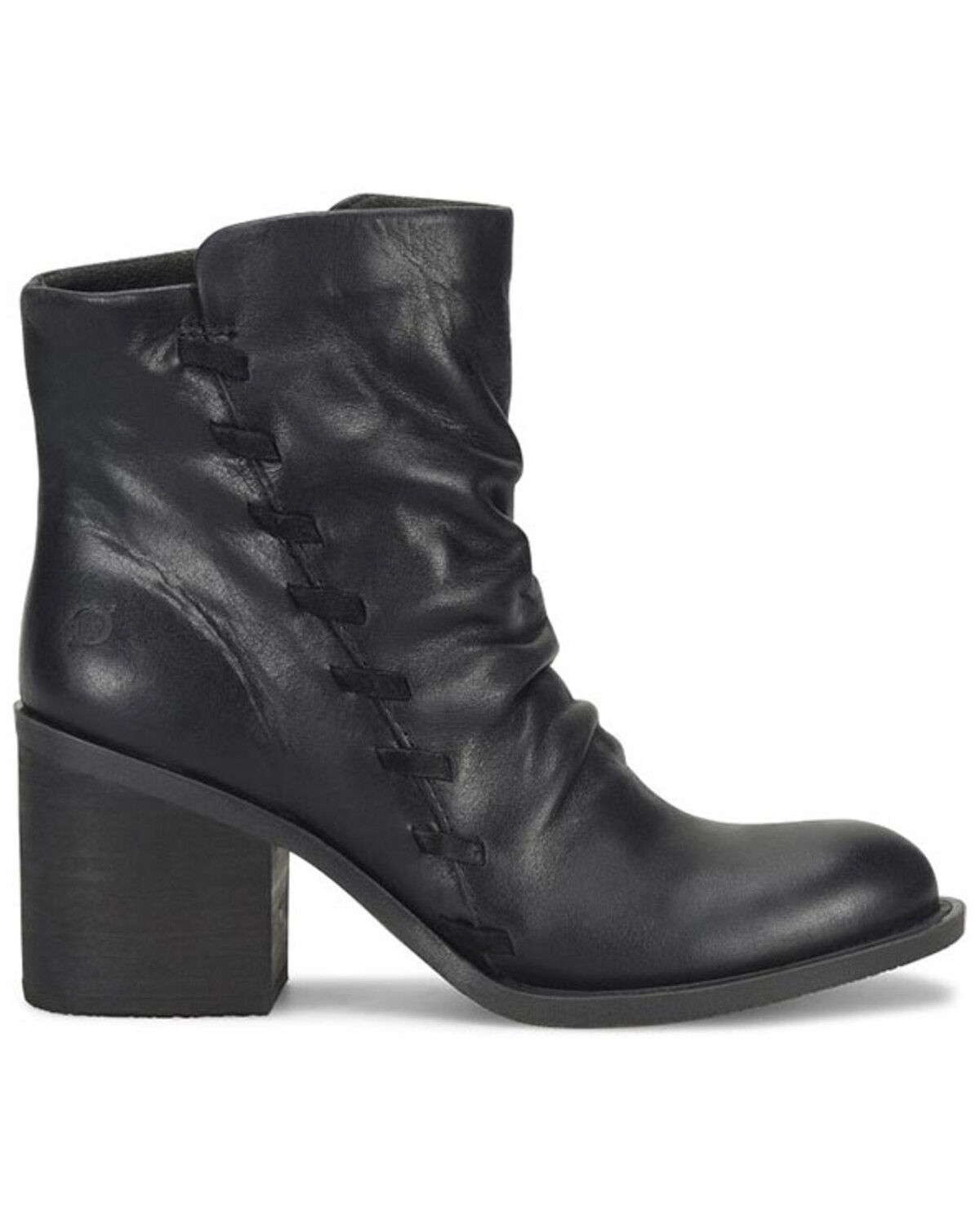 Image #2 - Born Women's Toni Fashion Boots - Round Toe, Black, hi-res
