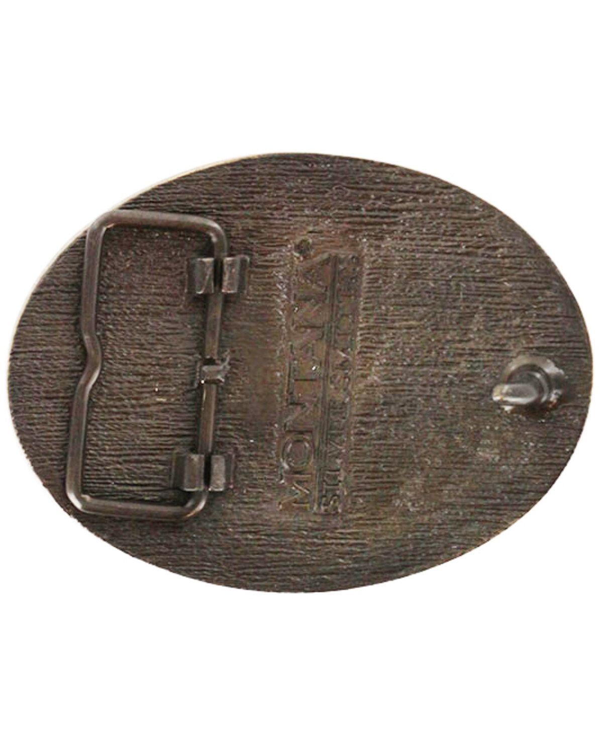 Image #2 - Montana Silversmiths California State Belt Buckle, Gold, hi-res