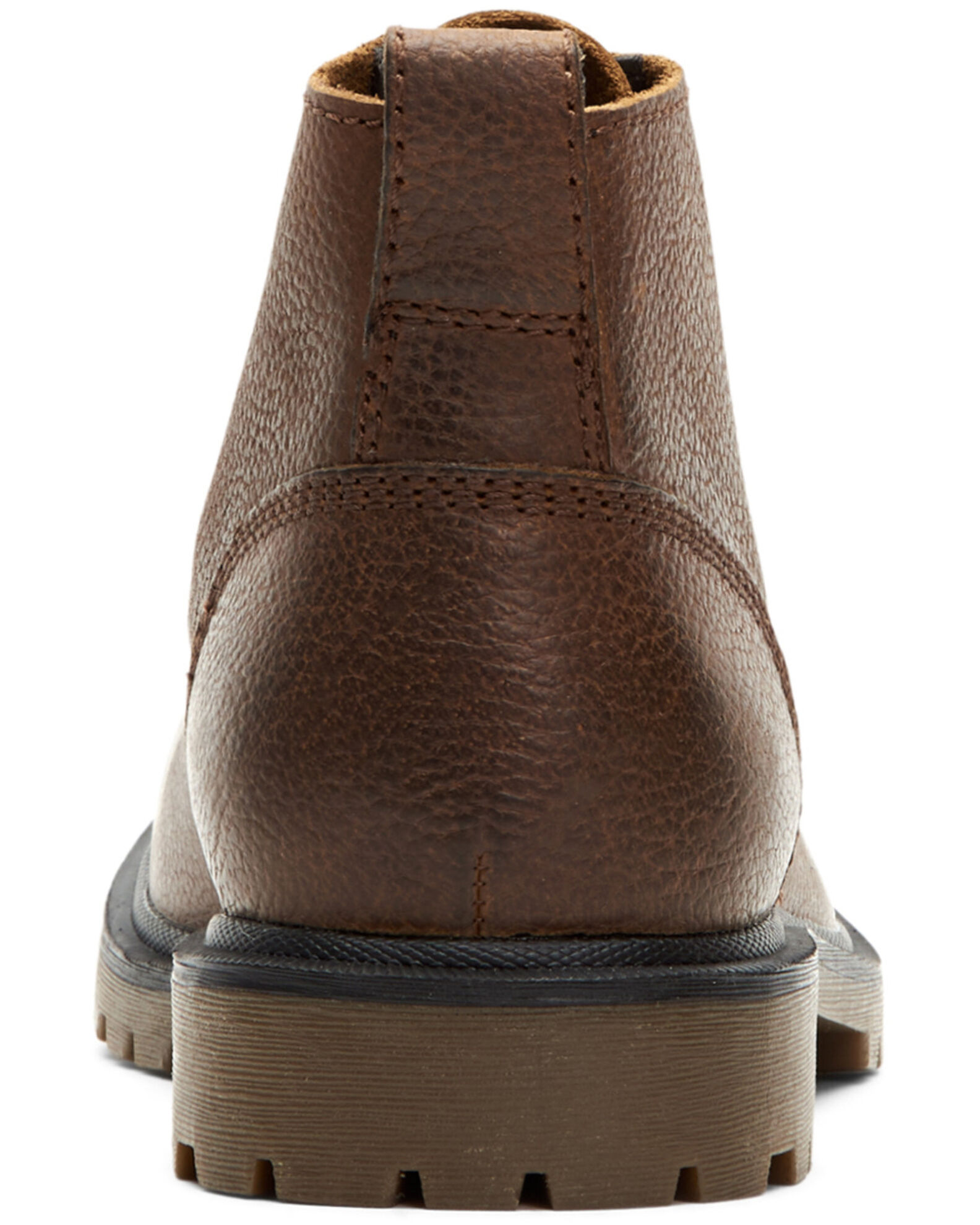 Image #4 - Frye Men's Ranger Chukka Work Boots - Soft Toe, Dark Brown, hi-res