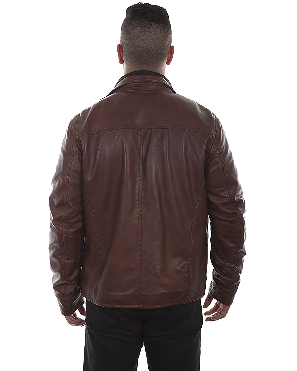Image #2 - Scully Men's Leather Jacket, , hi-res