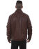 Image #2 - Scully Men's Leather Jacket, Brown, hi-res