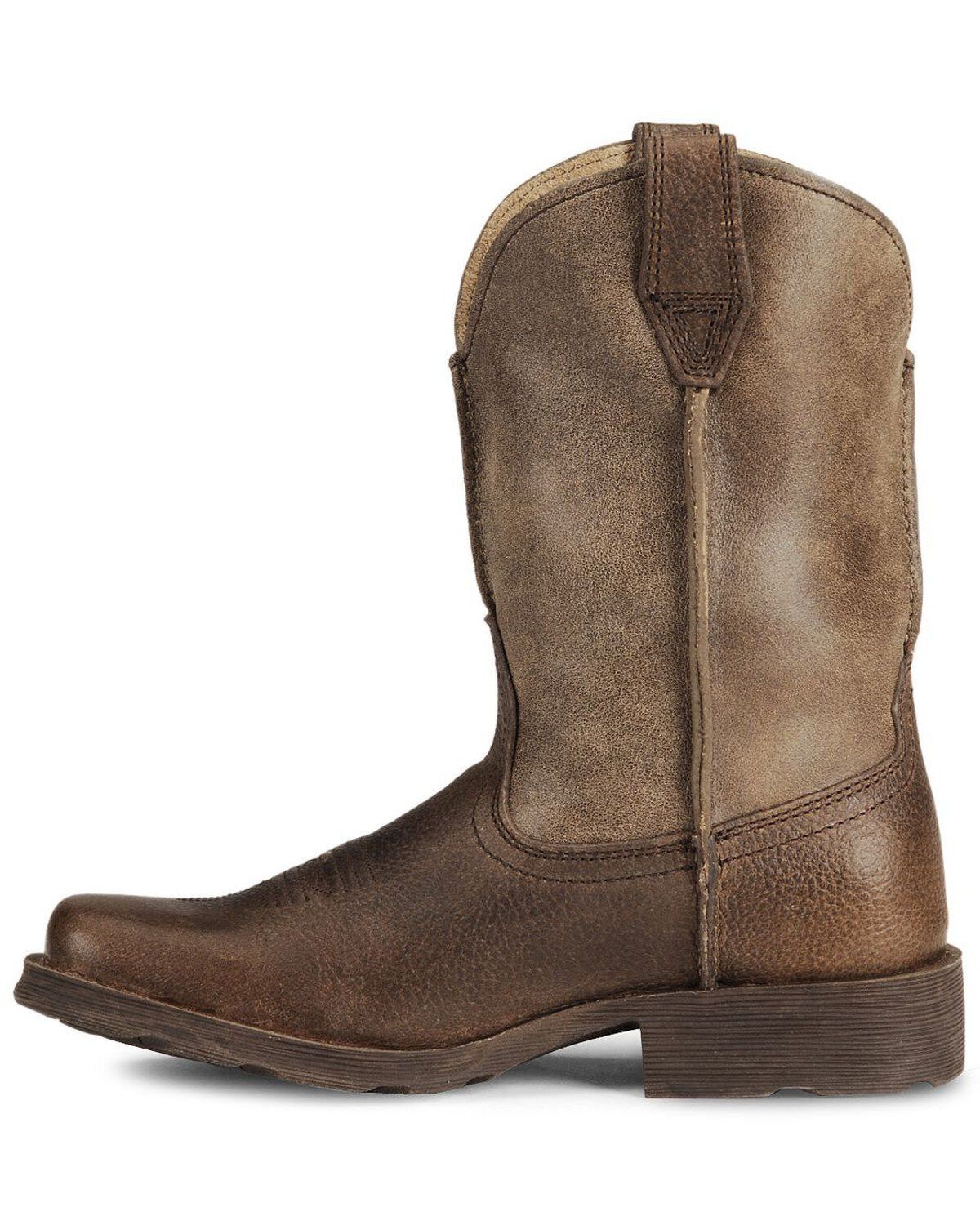 Image #3 - Ariat Boys' Earth Rambler Western Boots - Square Toe, , hi-res