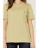 Image #3 - Carhartt Women's Loose Fit Heavyweight Short Sleeve Pocket Tee, Sand, hi-res