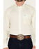 Image #3 - Ariat Men's Wrinkle Free Griffin Geo Print Long Sleeve Button-Down Western Shirt, Cream, hi-res